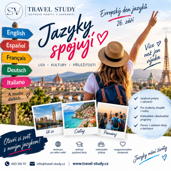 Evropský den jazyků 2026: Jazyky spojují 🌍